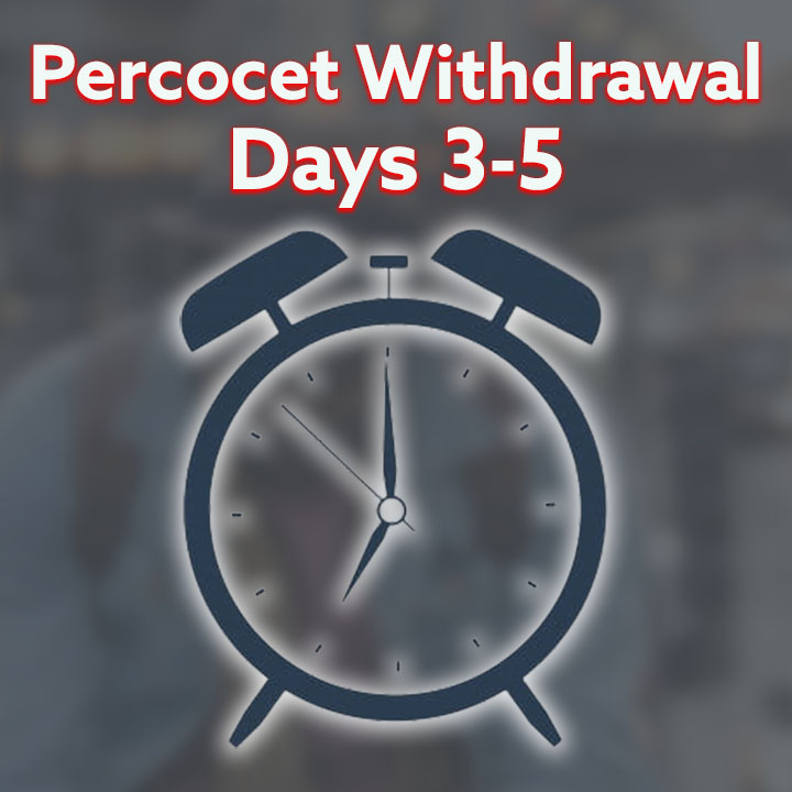 Percocet Withdrawal days 3-5